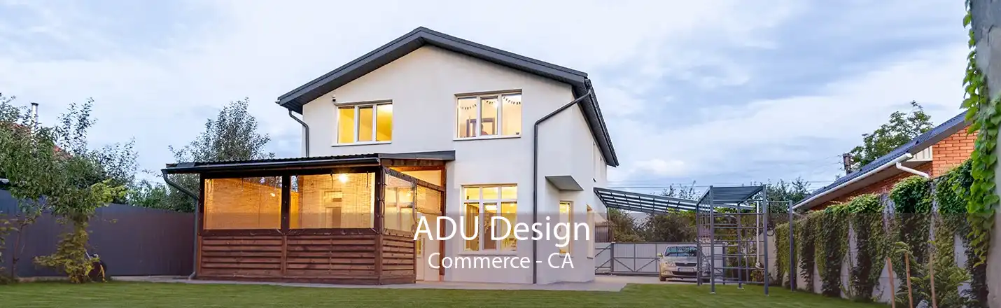 ADU Design Commerce - CA